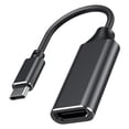 thumbnail image 4 of Adaptador de interfaz multimedia tipo C a HD 4K 10 Gbps USB 3.1 Cable de interfaz multimedia tipo C a HD negro de 7,1 pulgadas, 4 of 12