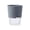 Grey,L, variant on Self-Watering Plastic Planter with Transparent Base, Modern Double-Layer Pot for Indoor Herbs and Small Plants, 10.3 Inch