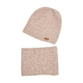 thumbnail image 3 of Winter Women's Knit Beanie Hat & Scarf Set, Fashion Warm Headwear Neck Warmer for Women, 3 of 8