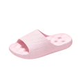 thumbnail image 2 of Willtoo Quick‑Drain Shower Slide Slippers, Soft Thick Cushioned Open Toe Slides, Non‑Slip Lightweight Indoor Bathroom Home Sandals for Women, 2 of 4