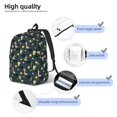 thumbnail image 4 of Yiaed Dinosaur In The Space Print Backpack, Premium Laptop Backpack, Travel Backpack for Women, Lightweight Backpacks, Comfortable Back Pack-Medium, 4 of 5