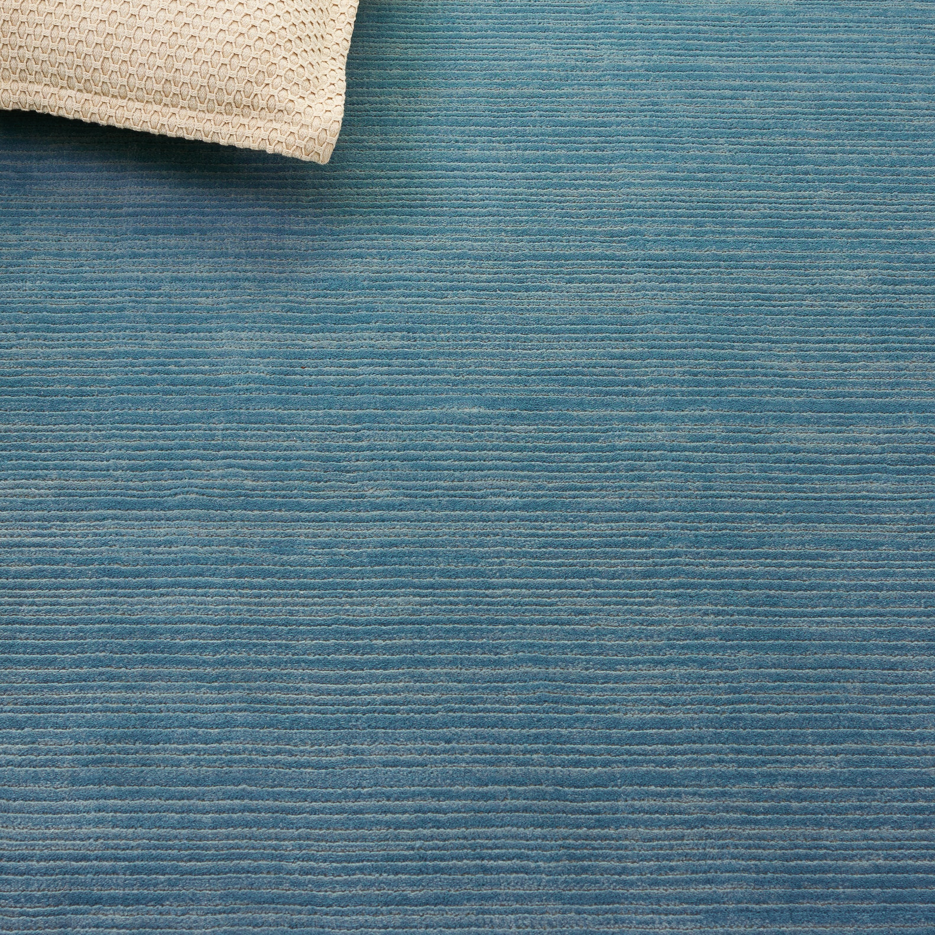 SAFAVIEH Vision Adrasteia Overdyed Solid Runner Rug, Aqua, 2'2" x 20' - Modern Design, Aqua, Non-Shedding & Easy Cleaning, Ideal for Living Room, Bedroom, Dining Space, Entryway, Hallway, Kitchen