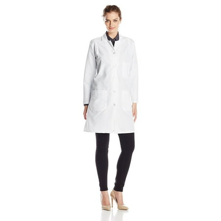 - Red Kap Women's Durable Press Lab Coat, White, Small, 5 ounce. Poplin By Red-Kap