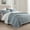 Gray, variant on PANGUSHAN 100% Cotton Queen Quilt Set, Farmhouse Queen Size Quilt Bedding Set Bedspreads, Reversible Botanical Patterns Quilted Lightweight Comforter, Orange/White Bed Spread for Queen Bed