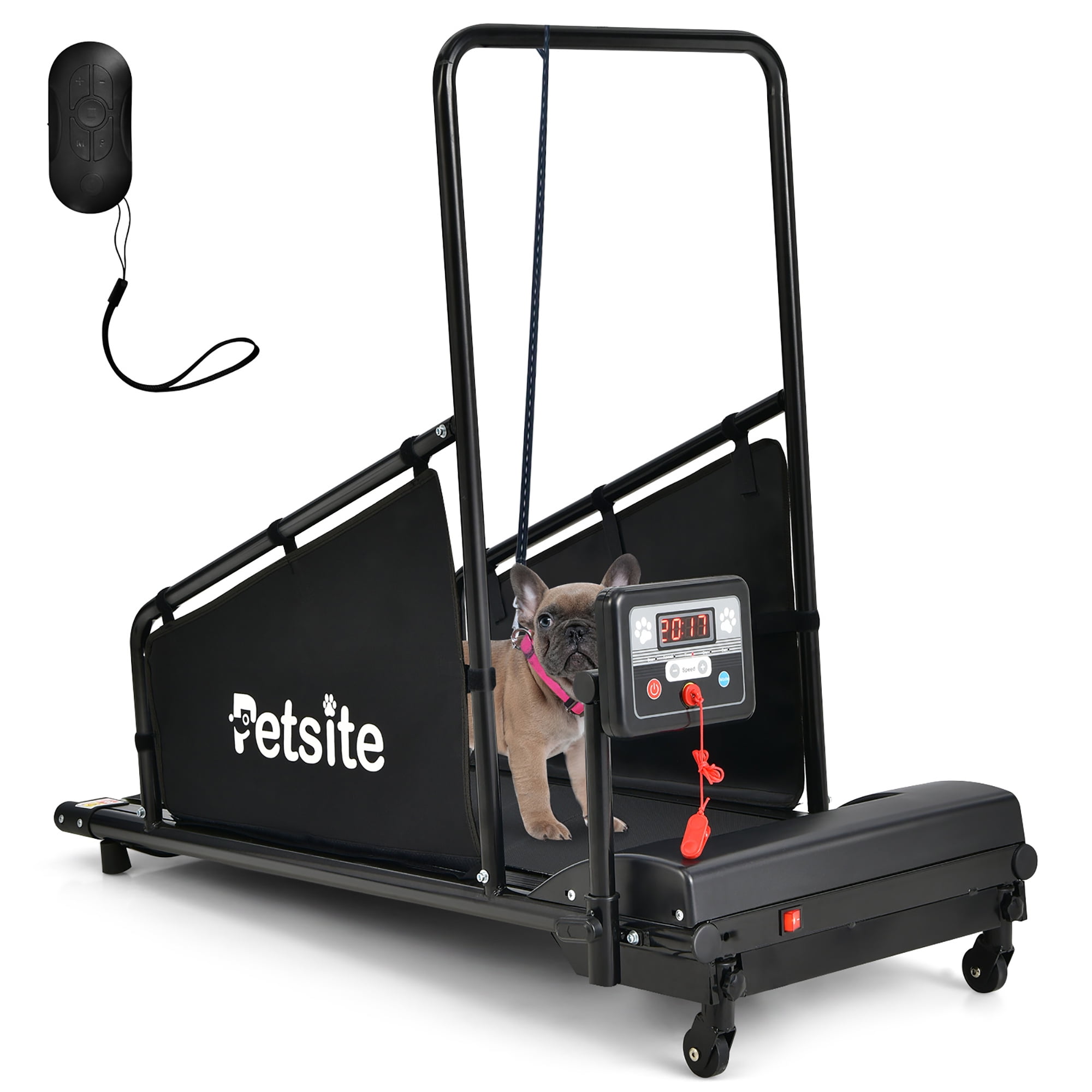 Petsite Pet Treadmill Indoor Exercise For Dogs Pet Exercise Equipment w/ Remote Control