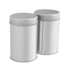Coffee Tea Sugar (Tea Tins Canister Set with Airtight Double Lids for Loose Tea - Small Kitchen Canisters for Tea Coffee Sugar Storage, Loose Leaf Tea Tin Containers by SilverOnyx - Tea Canisters)