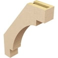 thumbnail image 5 of Ekena Millwork 3"W x 14"D x 18"H Merced Rough Cedar Woodgrain TimberThane Knee Brace, Primed, 5 of 6