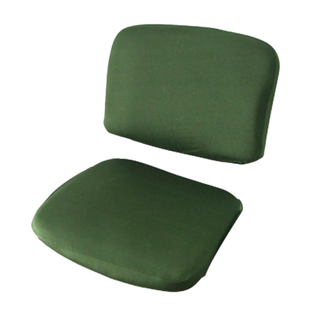 para Asientos de Oficina para Sillas Giratorias Forro de Silla Poliéster Forro de Sillón - Verde Baoblaze Cubierta de la silla de la computadora de la oficina
