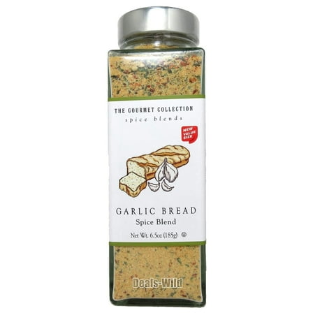Large The Gourmet Collection Garlic Bread Spice Blend 7.4 oz by Gourmet Collection - Calorie Free