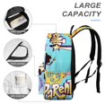 thumbnail image 4 of Los Padrinos Mágicos: Un Nuevo Deseo-theme Backpack, Campus style schoolbag Bookbag with Adjustable Shoulder Straps And Large Zip Compartment, Unisex Travel Bags.42x30x15cm, 4 of 6