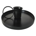 thumbnail image 2 of Paquete De 3x1 Portavelas De Taza De Té Simple, Portavelas, Decoración De Mesa Para El Hogar, Negro SM SunniMix porta vela, 2 of 7