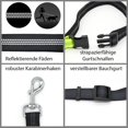 thumbnail image 5 of 1 Uds correa elástica para correr para perros cinturón Abdominal reflectante negro-amarillo Sincero Electrónica, 5 of 5