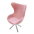 thumbnail image 4 of Silla de oficina Rosa perfecl 1:12 Asiento Flocado con Respaldo Alto, 4 of 7
