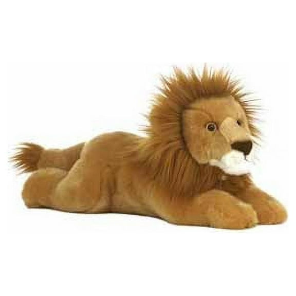 Aurora - Large Brown Miyoni - 16.5" Lion - Realistic Stuffed Animal