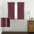 Mainstays Traditional Damask Jacquard Window Curtains, Set of 2