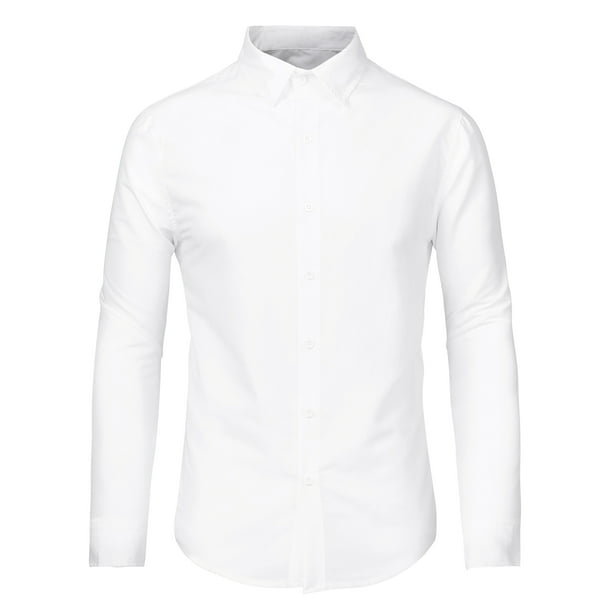 Camisa blanca hombre walmart hotsell