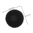 thumbnail image 2 of ADDHAT 100Ud Cojines Suaves De Repuesto Para Auriculares Negro Protección Y, 2 of 8
