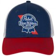 thumbnail image 2 of Pabst Blue Ribbon Pabst Blue Ribbon 40403 Chapeau à Logo Brodé, 2 of 5