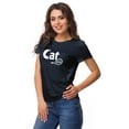 thumbnail image 2 of Inkmeso Crew Neck Cat Mom Graphic Tshirt Short Sleeve Women Cotton Tee Casual, 2 of 8