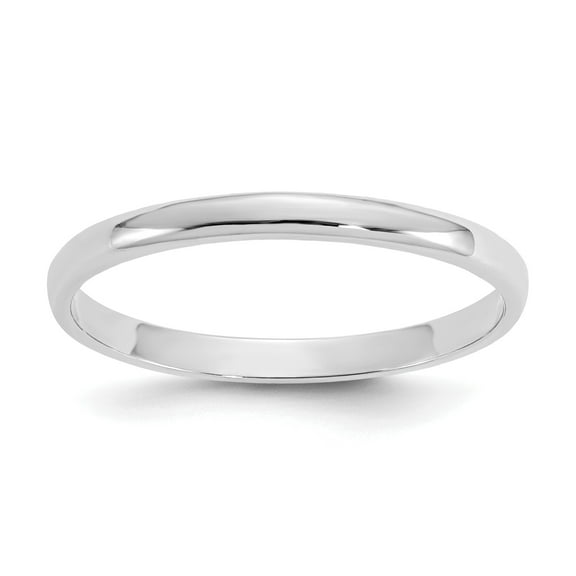 14k White Gold Solid Polished Teen Ring Size 3.00 Band Style-Ring