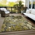 thumbnail image 6 of Addison Rugs Chantille Indoor/Outdoor Transitional Floral Brown Washable Rectangle Rug, 3' x 5', 6 of 6