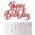 thumbnail image 1 of Letras doradas con purpurina dorada de felicitación de cumpleaños de Notbadsys para decoración de ta, 1 of 7