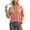 Pink, variant on Womens Long Sleeve T Shirts Oversized V Neck Tshirts Loose Fit Casual Fashion Solid Color Ruffle Sleeve Tops Pink S