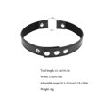 thumbnail image 4 of Collar de cuero Encantador Foreplay Mujeres PU Collar de cuero Gargantilla ajustable Juguete sexual para adultos, Tipo 4 Inevent XX000031-04, 4 of 7