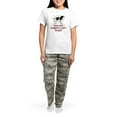 thumbnail image 4 of CafePress - Have You Hugged Your Cow To Women's Light Pajamas - Women's Short Sleeve Print T-Shirt and Pants Light Cotton Pajama Set, 4 of 7