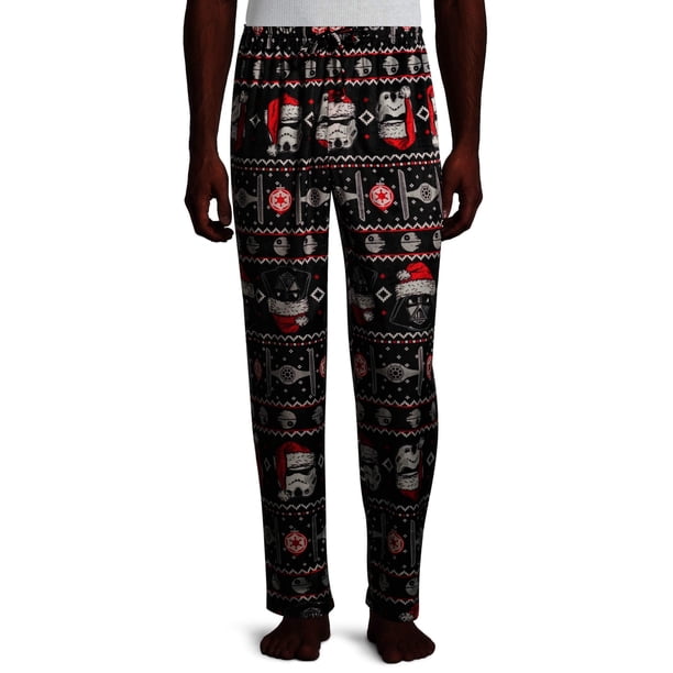 black christmas pajama pants