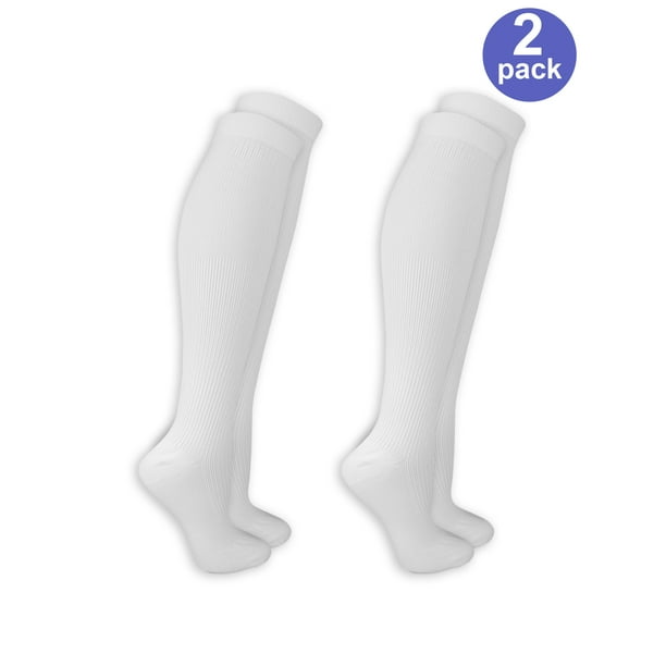 Women's Travel Compression Socks 2 Pack - Walmart.com