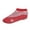 Red, variant on Comfortable Mesh Flat Sandals for Women Slip on Rhinestone Fishnet Sandal 2026 Summer Travel Walking Shoes Red Size 9