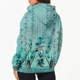 thumbnail image 4 of Chandails à Capuche Zippés pour Femmes Rabais de 50 % en Liquidation Blouse Imprimée Mode Hauts à Manches Longues Chandail Poches à Capuche, 4 of 6