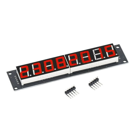 LED Display Module, 7 Segment Display Tube 3 Pin Digital IO Red Precise ...
