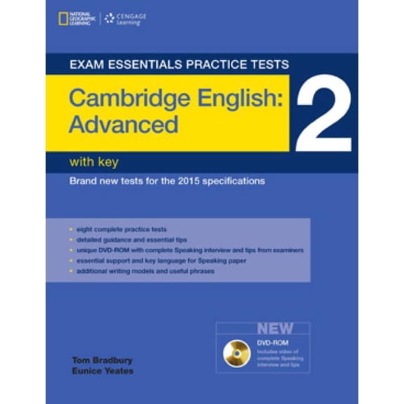 Exam Essentials Practice Tests: Cambridg Exam Essentials Practice Tests: Cambridge English Advanced 2 with Key and DVD-ROM, (Paperback)