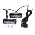 thumbnail image 2 of Barra de lámpara de advertencia, 24 W, 12 V, 8 LED, luz estroboscópica de advertencia de peligro, luz estroboscópica de peligro de precaución, confiable y duradera, 2 of 9
