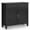 Black, variant on Connaught 40 inch Wide Solid Wood Traditional Entryway Storage Cabinet in Black