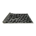 thumbnail image 2 of Ahgly Company Indoor Square Abstract Gray Modern Area Rugs, 8' Square, 2 of 4
