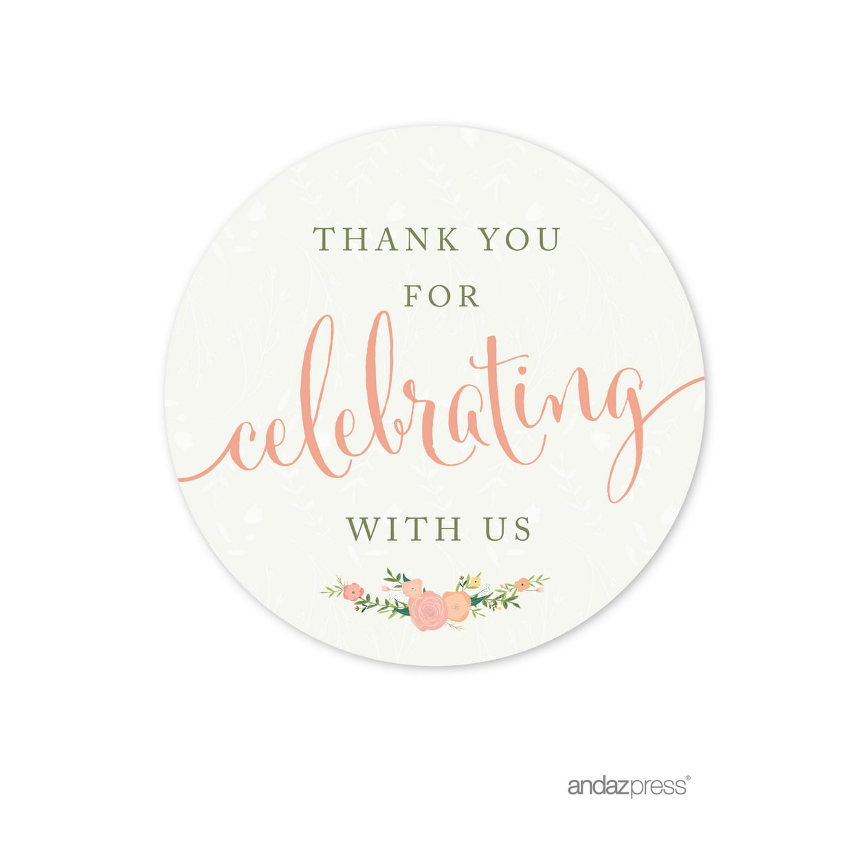 thank you for celebrating with us baby shower