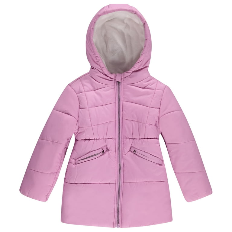 BTween Girls Puffer Jacket, Warm And Lightweight Winter