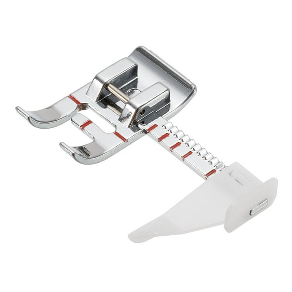 Uxcell Angled Shank Adjustable Guide Presser Foot Zinc Alloy Sewing Machine Feet