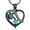 Black, variant on Turtle Heart Urn Necklace for Ashes Cremation Jewelry with Filling Kit, Keepsake Pendant for Mom, Pet Memorial Gift