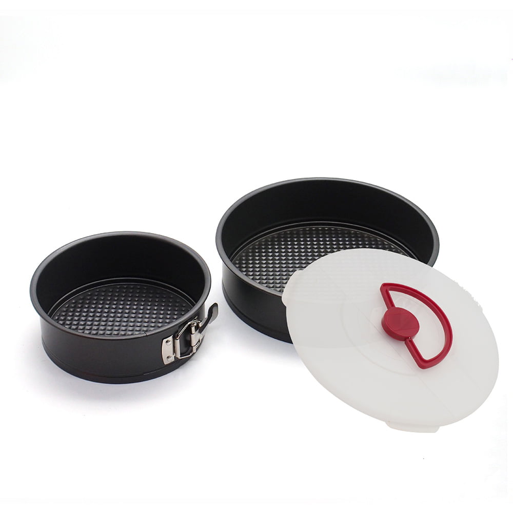 Kitchen Carbon Steel Iron Nonstick Removable Bottom Pan Cakes Pans Baking Mould 