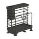 thumbnail image 1 of Estante de metal multifuncional para guardar cuchillos, soporte para tabla de cortar de encimera con jaula para palillos, organizador de montaje en pared sin taladro., 1 of 6