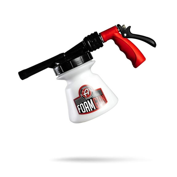 Adam's Polishes Standard Foam Gun Car Wash Foam Sprayer - Connects to Garden Hose for Car Washing, No Pressure Washer Required, Use Snow Foam Blaster with Car Soap, Shampoo or Detergent