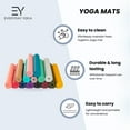 thumbnail image 3 of Everyday Yoga Lightweight 72-Inch Anti-Microbial Yoga Mat with Sticky Grip, Premium Materials, 3 of 8