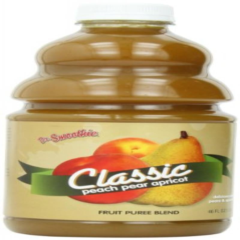 Dr. Smoothie Peach Pear Apricot Classic Blend Smoothie Bottles, 46