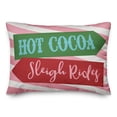 thumbnail image 2 of Creative Products Hot Cocoa Sign 14x20 Spun Poly Pillow, 2 of 3