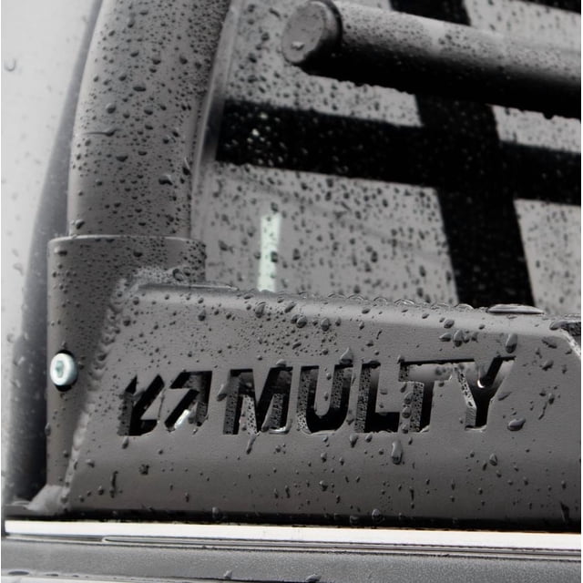 Multy Rack Systems LTD Headache Rack MR-2310 Pro; Bar Style; Texture Powder Coated; Black; Aluminum