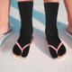 thumbnail image 2 of 6 pares de calcetines con chancletas, elásticos, calcetines de algodón con dos dedos, antideslizantes, para mujeres y hombres, 2 of 5
